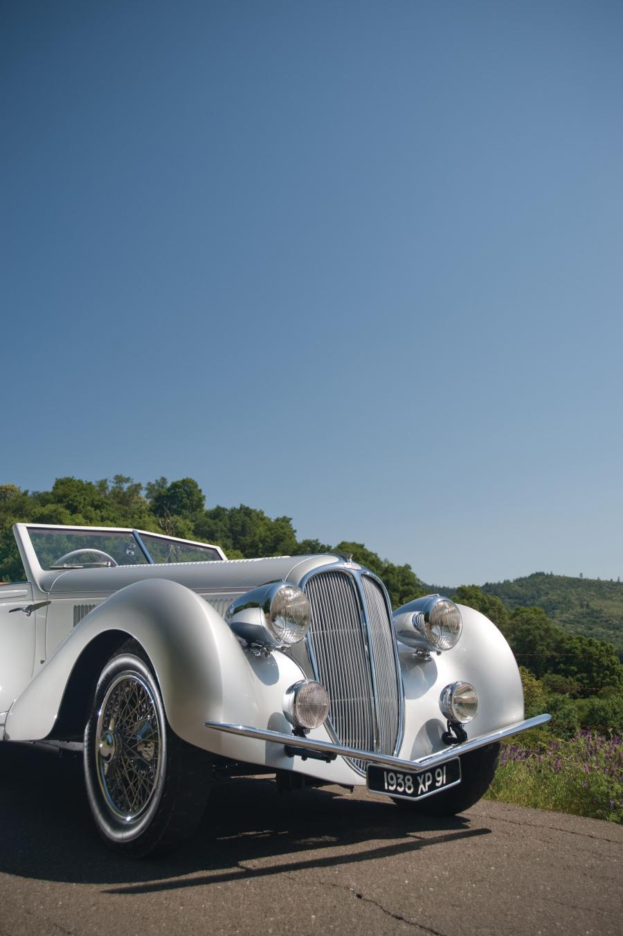 Детали экстерьера Delahaye 135 MS Sport Roadster par DeVillar 1938 года  (фото 5 из 57)